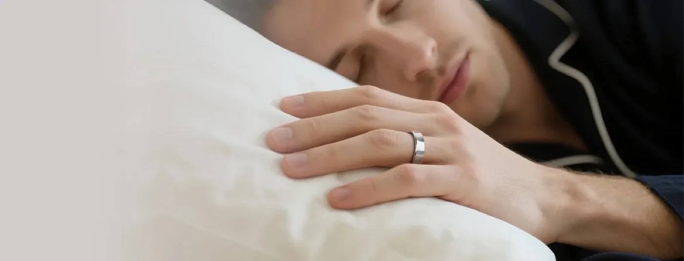 RingConn Gen 2 worn during sleep